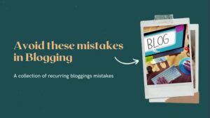 mistakes bloggers make